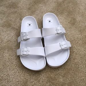 White Sandals